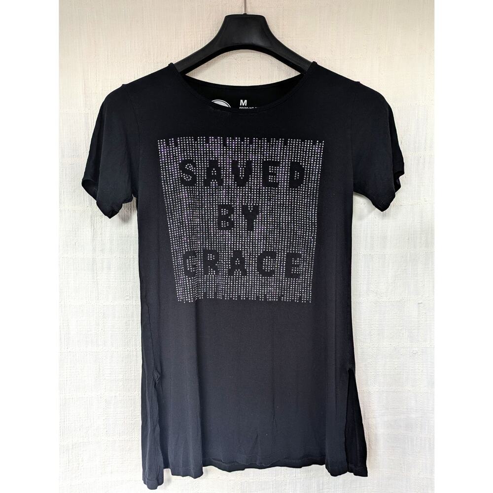 Saved By Grace Crystal T-shirt